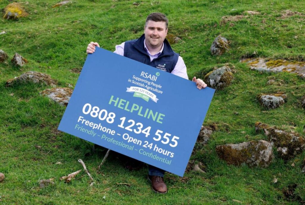 Chris with helpline